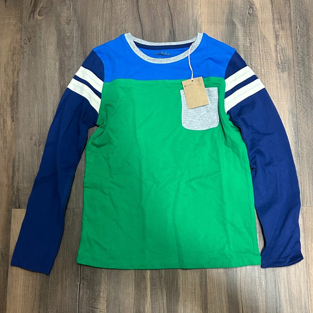 NWT!!  Mini Boden Boys long-sleeve tee. Size 10-11y